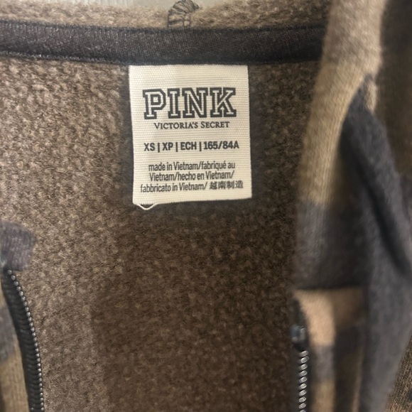 PINK Victoria's Secret Camo Zip-Up Hoodie - Picture 6 of 6